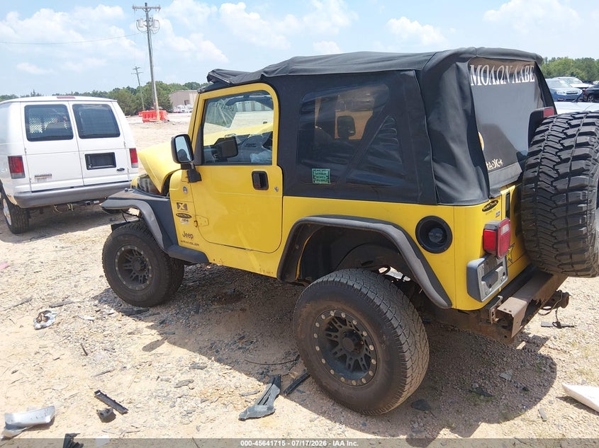 2006 JEEP WRANGLER auction photo 3