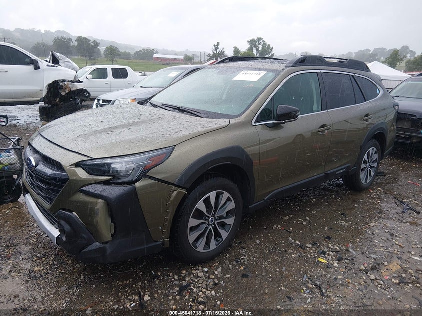2025 Subaru Outback, Front End, IAAI, VIN 4S4BTANC9S3118909 — photo 2
