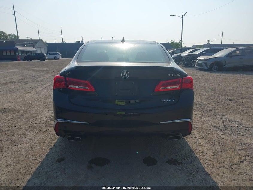 2018 Acura Tlx Advance Pkg VIN: 19UUB3F75JA004091 Lot: 45641731