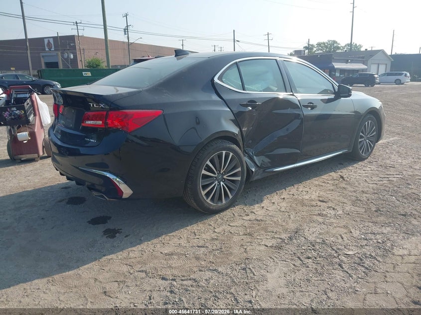 2018 Acura Tlx Advance Pkg VIN: 19UUB3F75JA004091 Lot: 45641731