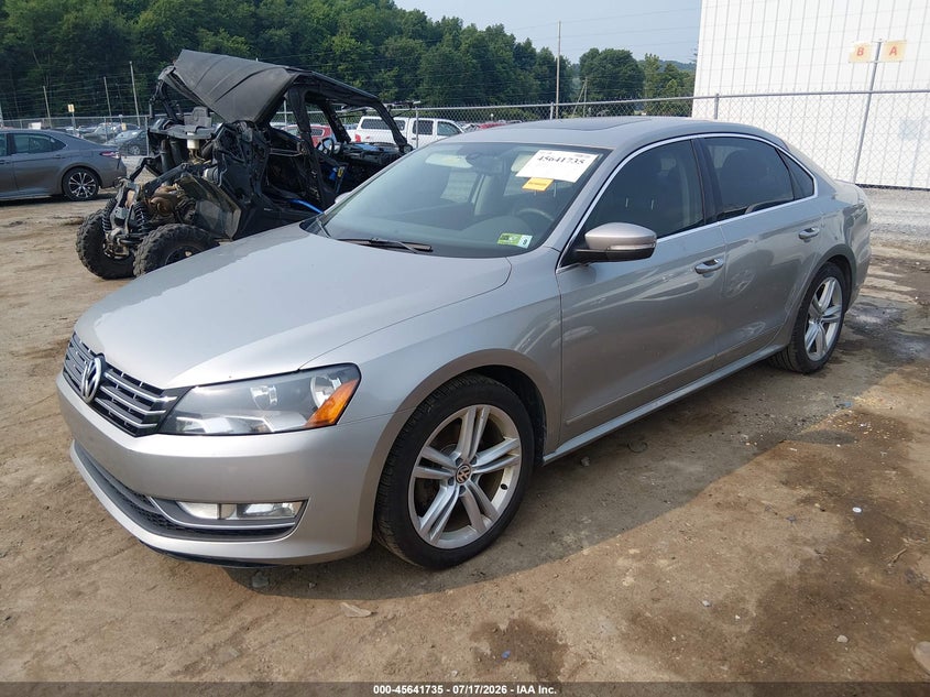 2013 Volkswagen Passat 2.0l Tdi Sel Premium 1VWCN7A37DC126969 photo 1