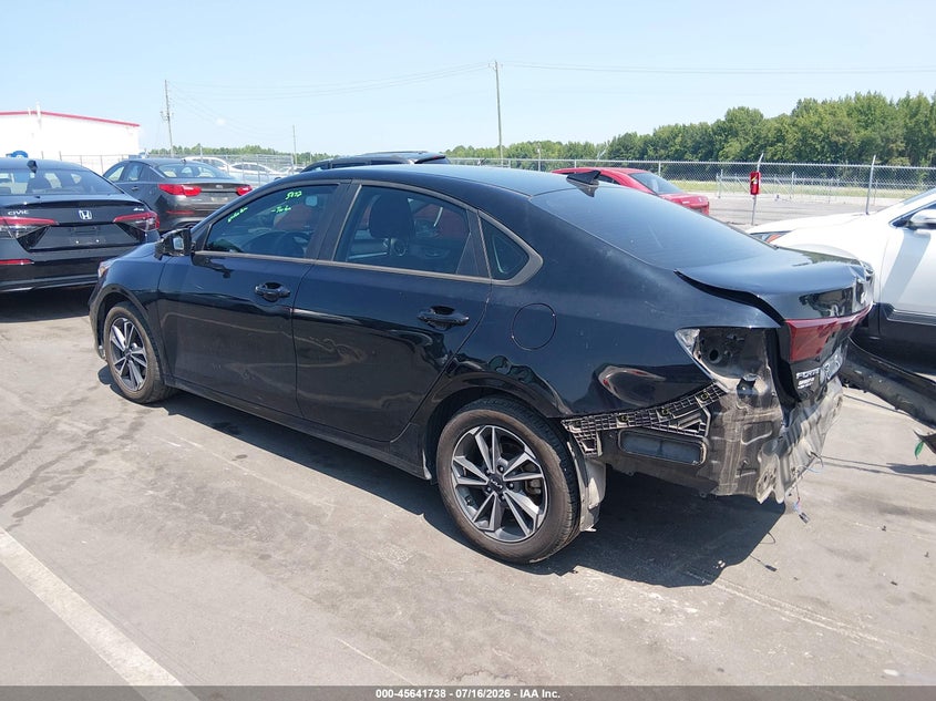 Vin: 3kpf24ad8pe626104, lot: 46140261, kia forte lxs 20233