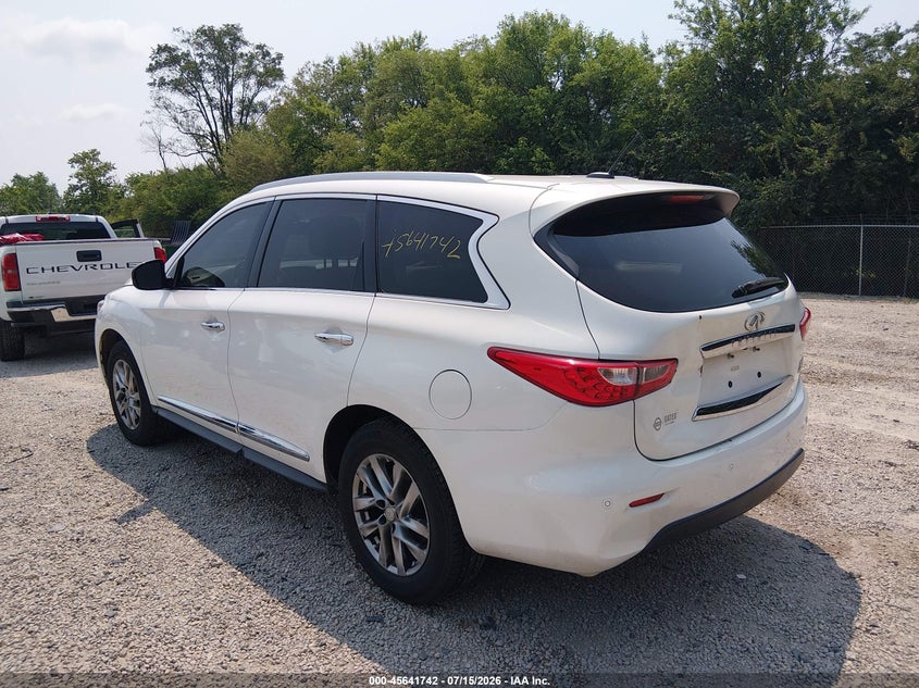 2013 Infiniti Jx35 VIN: 5N1AL0MN9DC334433 Lot: 45641742