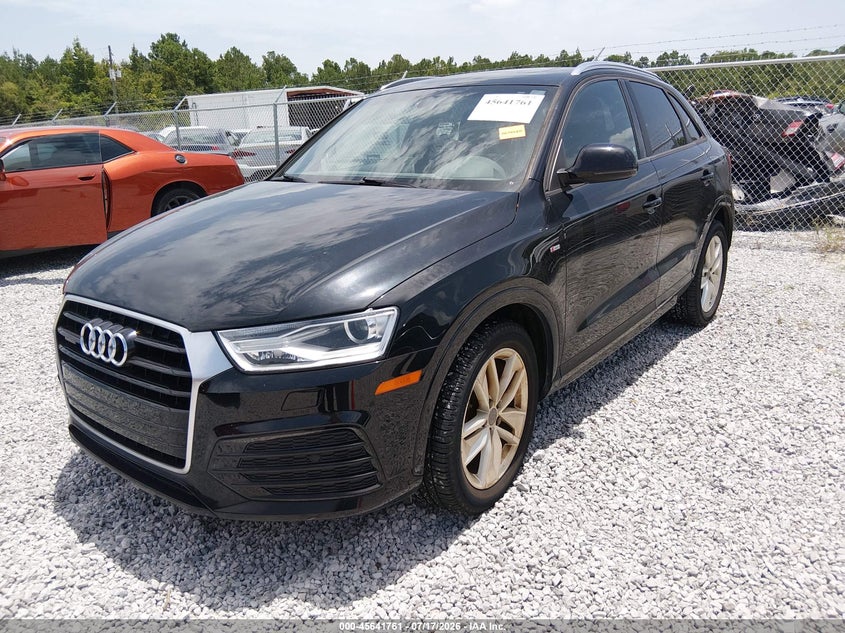 Vin: wa1eccfs9jr023646, lot: 46140284, audi q3 2.0t premium/2.0t sport premium 20182