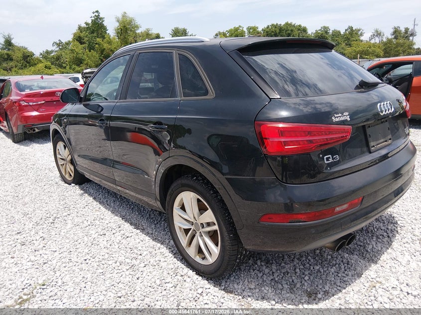Vin: wa1eccfs9jr023646, lot: 46140284, audi q3 2.0t premium/2.0t sport premium 20183