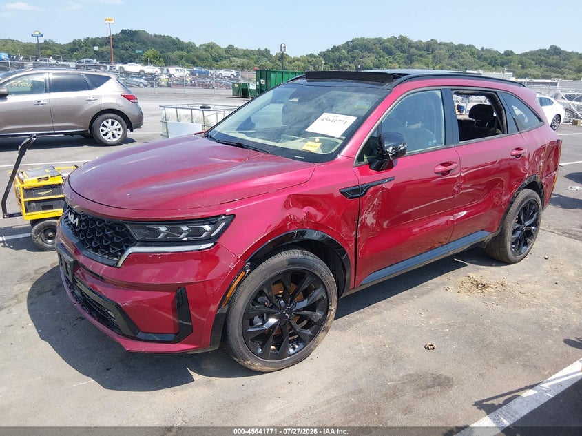 Vin: 5xyrkdlf1ng154985, lot: 46140294, kia sorento sx 20222