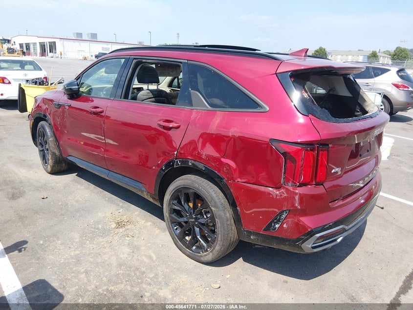 Vin: 5xyrkdlf1ng154985, lot: 46140294, kia sorento sx 20223