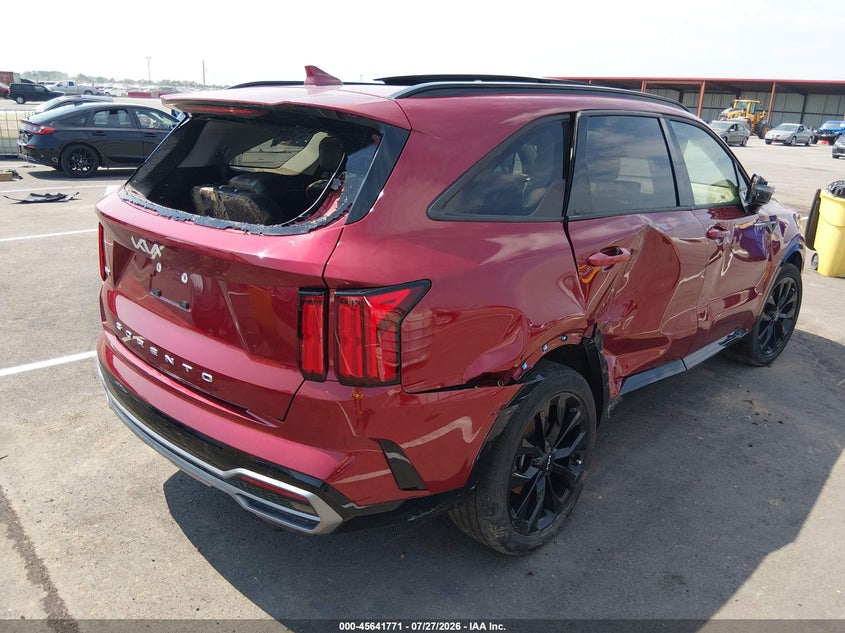 Vin: 5xyrkdlf1ng154985, lot: 46140294, kia sorento sx 20224