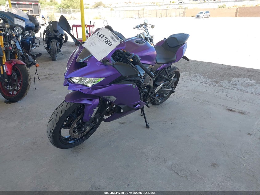 2025 Kawasaki Zx400 S VIN: ML5ZXCS19SDA34683 Lot: 45641780
