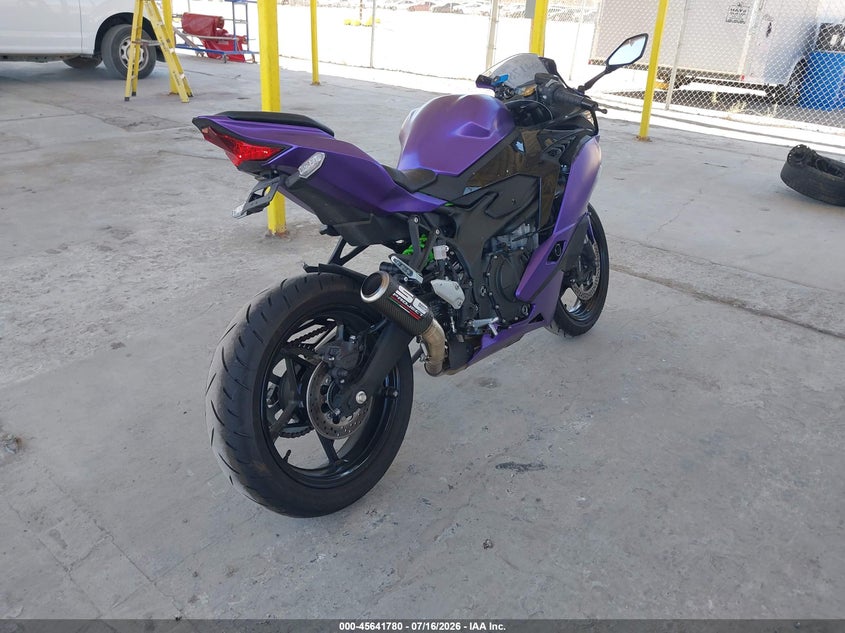 2025 Kawasaki Zx400 S VIN: ML5ZXCS19SDA34683 Lot: 45641780