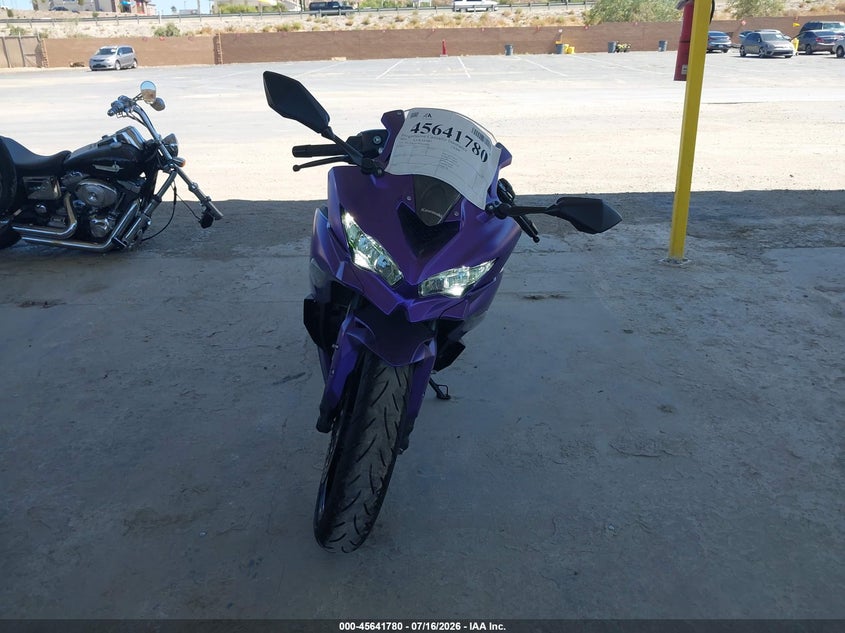 2025 Kawasaki Zx400 S VIN: ML5ZXCS19SDA34683 Lot: 45641780