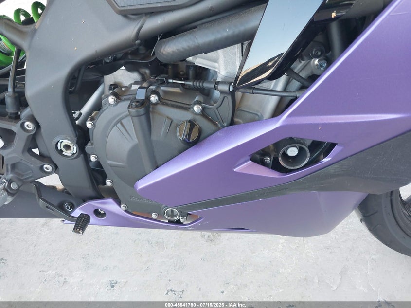2025 Kawasaki Zx400 S VIN: ML5ZXCS19SDA34683 Lot: 45641780