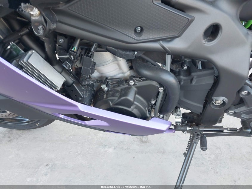 2025 Kawasaki Zx400 S VIN: ML5ZXCS19SDA34683 Lot: 45641780
