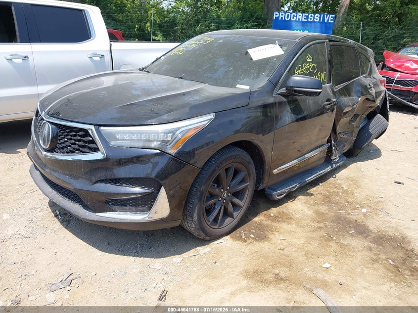 2019 Acura RDX, Лівий зад, IAAI, VIN 5J8TC2H37KL028525 — фото 2