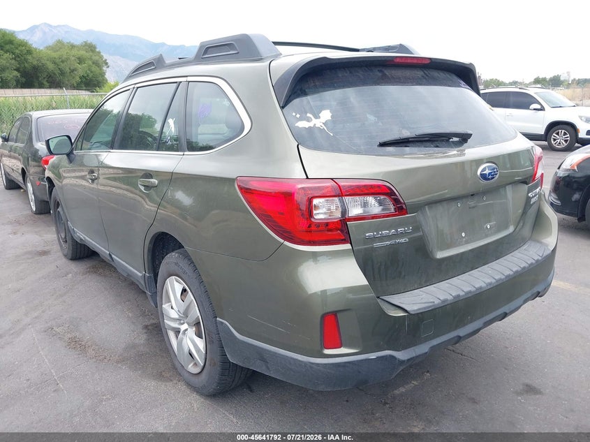 Vin: 4s4bsaac7f3214472, lot: 46140315, subaru outback 2.5i 20153