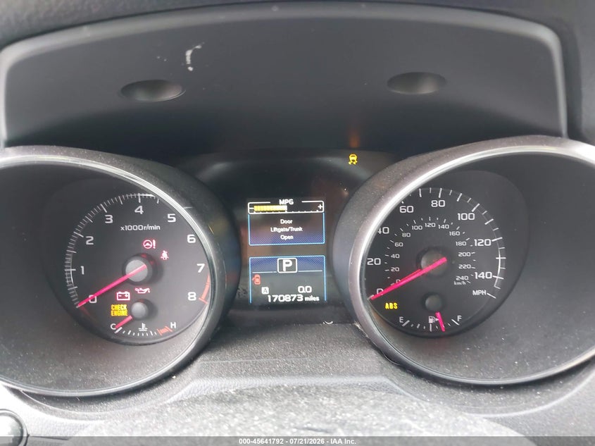 2015 Subaru Outback 2.5I VIN: 4S4BSAAC7F3214472 Lot: 45641792