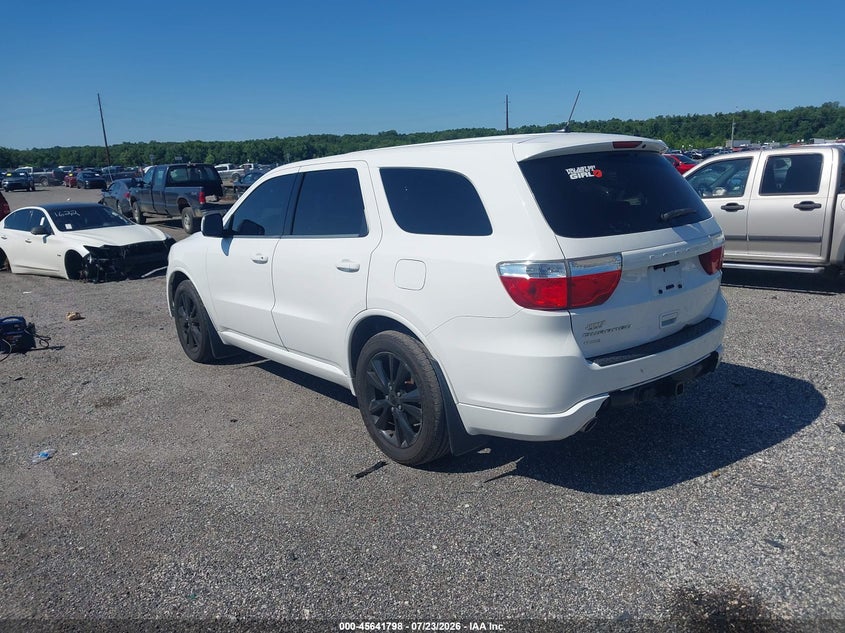 Vin: 1c4rdjag7dc681601, lot: 46140321, dodge durango sxt 20133