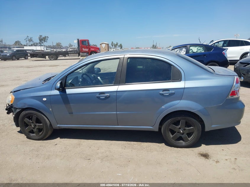 2007 Chevrolet Aveo Lt VIN: KL1TG56617B106383 Lot: 45641836