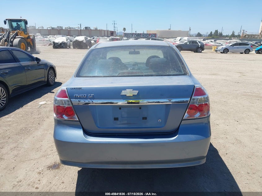 2007 Chevrolet Aveo Lt VIN: KL1TG56617B106383 Lot: 45641836