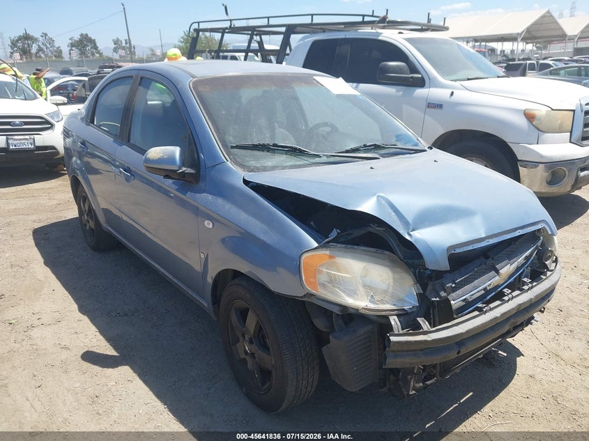 2007 Chevrolet Aveo Lt VIN: KL1TG56617B106383 Lot: 45641836