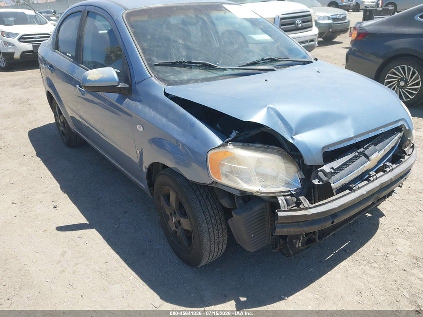 2007 Chevrolet Aveo Lt VIN: KL1TG56617B106383 Lot: 45641836