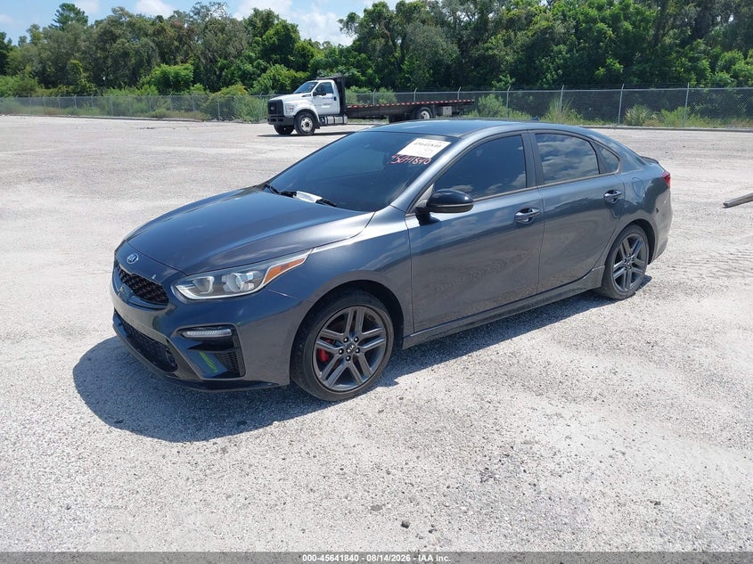 Vin: 3kpf34ad5me283423, lot: 46140362, kia forte gt-line 20212