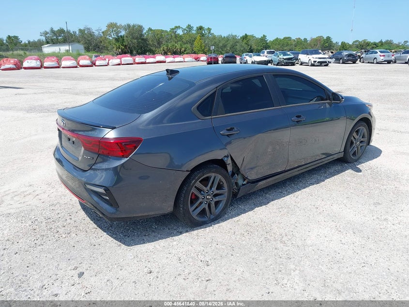 Vin: 3kpf34ad5me283423, lot: 46140362, kia forte gt-line 20214