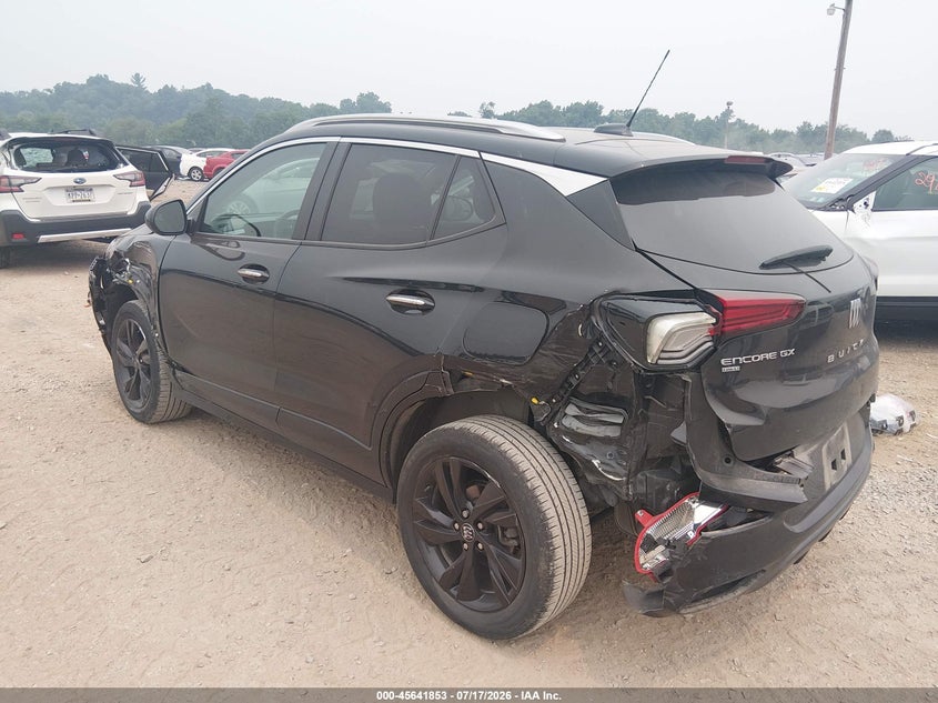 Vin: kl4amesl2rb007766, lot: 46140377, buick encore gx sport touring awd 20243