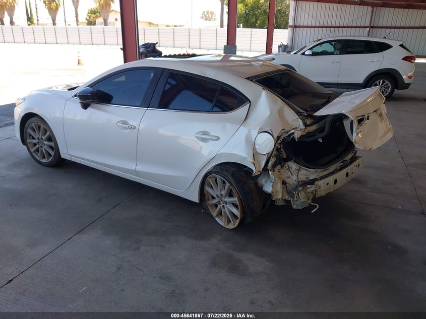 Vin: jm1bn1w39h1124551, lot: 46140390, mazda mazda3 grand touring 20173