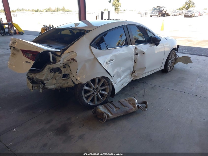 Vin: jm1bn1w39h1124551, lot: 46140390, mazda mazda3 grand touring 20174