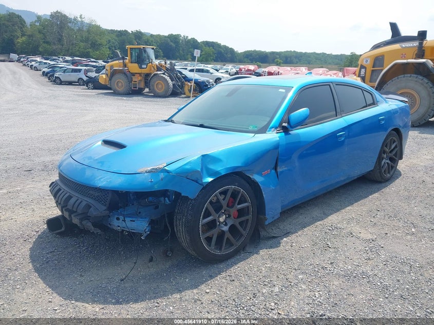 Vin: 2c3cdxgj2gh163946, lot: 46140433, dodge charger r/t scat pack 20162
