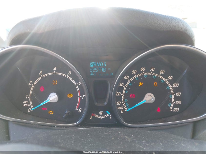 Vin: 03fadp4ej3gm20722, lot: 46140467, ford fiesta se 20162