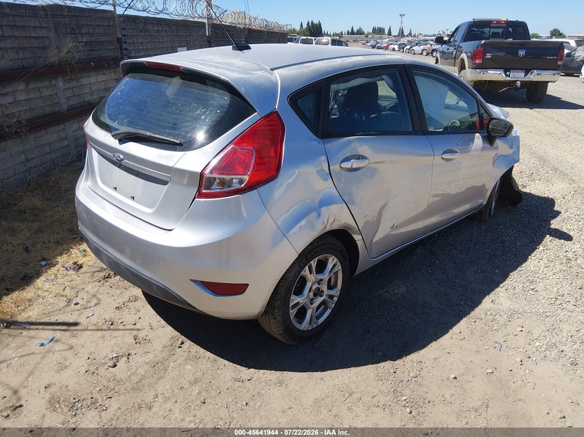 Vin: 3fadp4ej3gm207226, lot: 46140467, ford fiesta se 20164