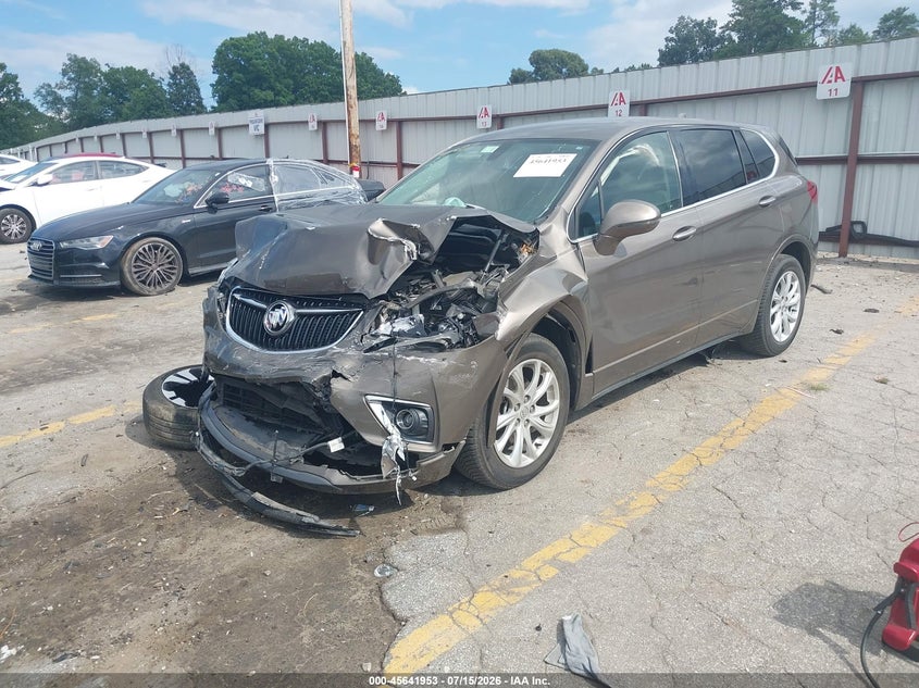 Vin: lrbfxbsa6kd004409, lot: 46140476, buick envision fwd preferred 20192