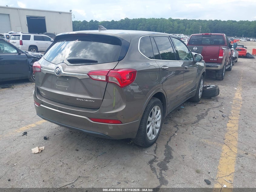 Vin: lrbfxbsa6kd004409, lot: 46140476, buick envision fwd preferred 20194