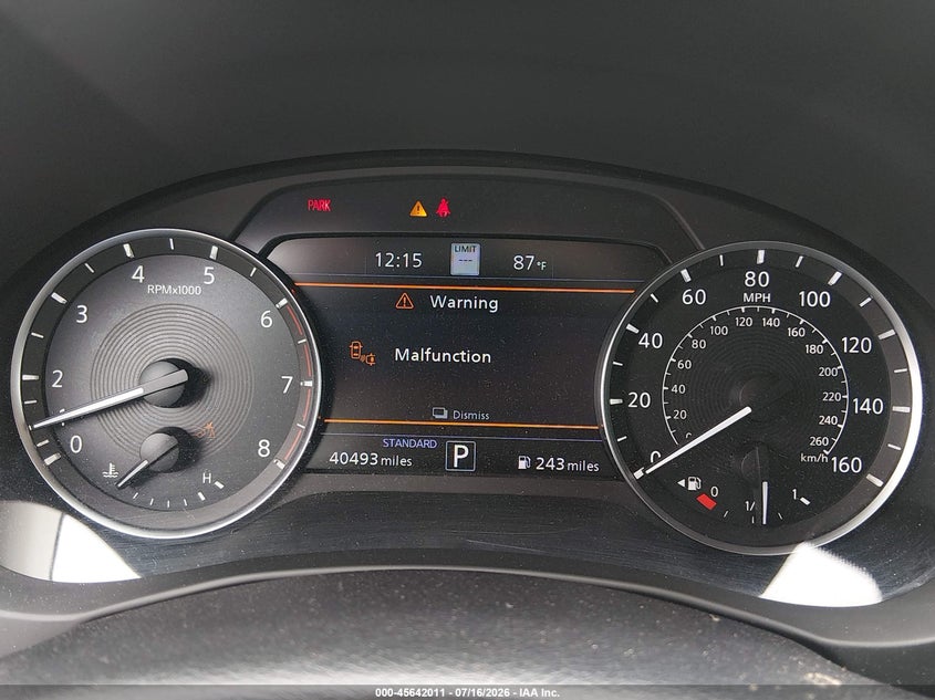 2020 Infiniti Qx50 Sensory Awd VIN: 3PCAJ5M39LF112658 Lot: 45642011