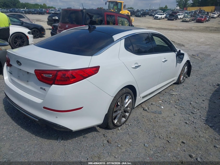 Vin: 5xxgr4a69fg393146, lot: 46140537, kia optima sxl turbo 20154