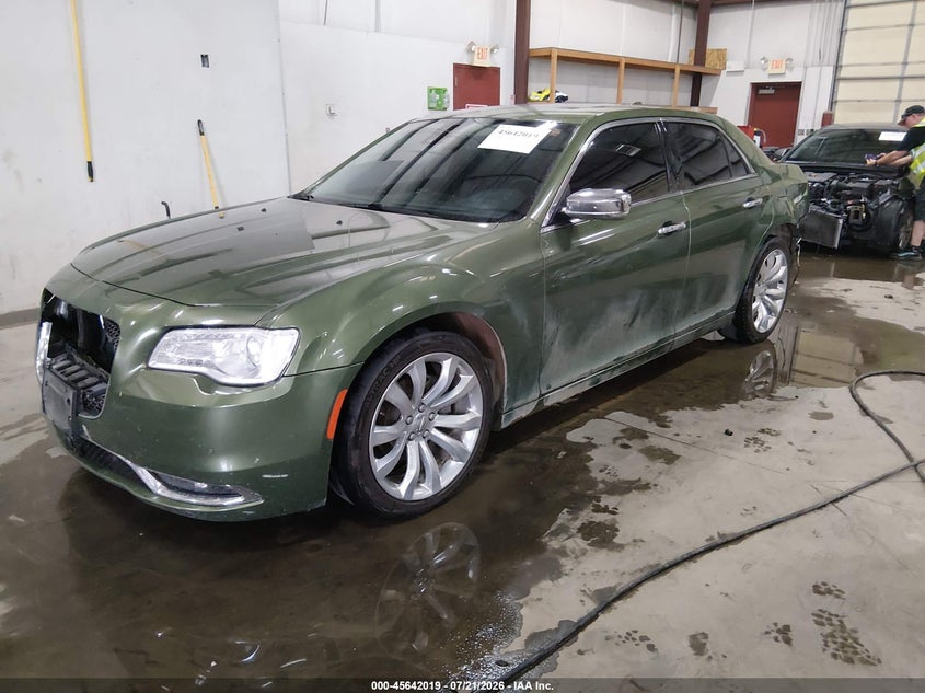 Vin: 2c3ccaegxjh324512, lot: 46140542, chrysler 300 limited 20182