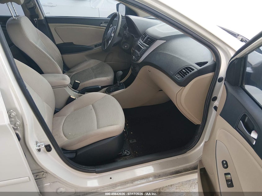 2016 HYUNDAI ACCENT auction photo 5