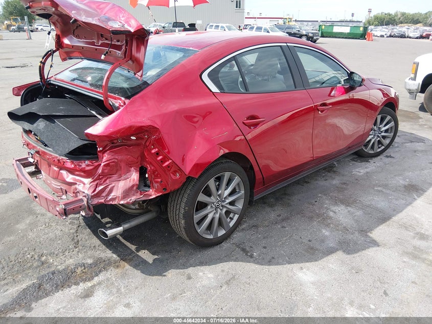 Vin: jm1bpacl2t1869391, lot: 46140558, mazda mazda3 2.5 s preferred 20264