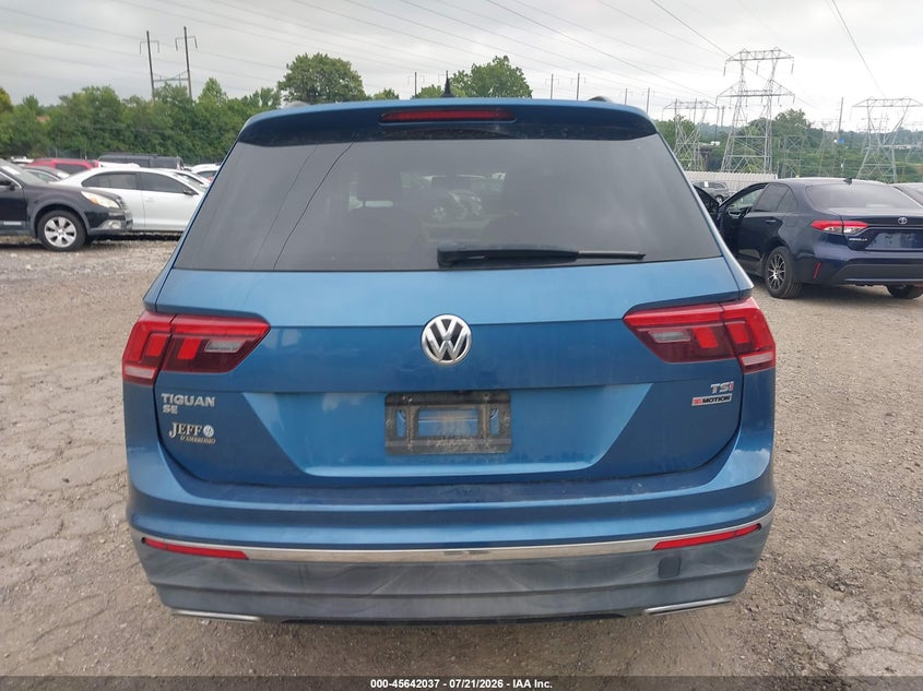 2018 Volkswagen Tiguan 2.0T Se/2.0T Sel VIN: 3VV2B7AX6JM037965 Lot: 45642037