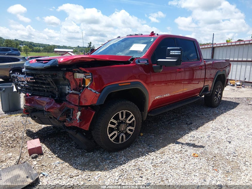2023 GMC Sierra, Front End, IAAI, VIN 1GT49VEY2PF187607 — photo 2