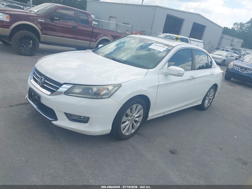 Vin: 1hgcr2f85da265199, lot: 46140571, honda accord ex-l 20132