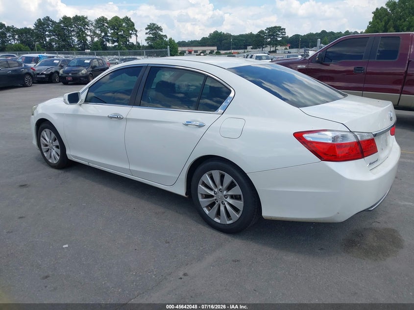 Vin: 1hgcr2f85da265199, lot: 46140571, honda accord ex-l 20133