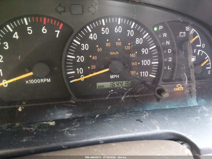 2000 Toyota Tundra Sr5 V8 VIN: 5TBRT3419YS085425 Lot: 45642073
