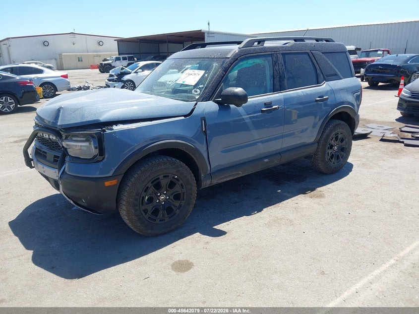 FORD BRONCO SPORT 2025 VIN 3FMCR9DA8SRF17703