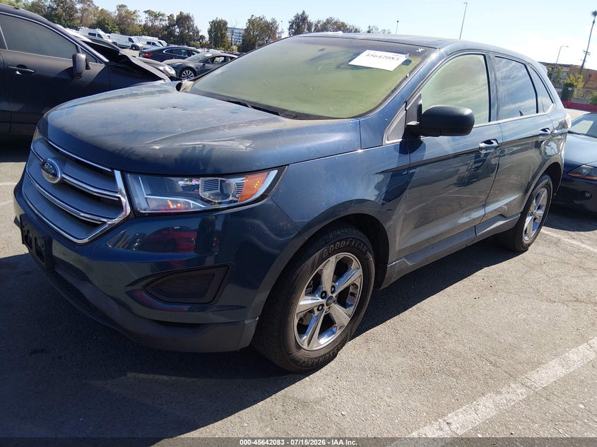 Vin: 2fmpk3g95gbc43077, lot: 46140606, ford edge se 20162