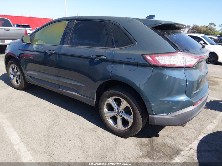 Vin: 2fmpk3g95gbc43077, lot: 46140606, ford edge se 20163