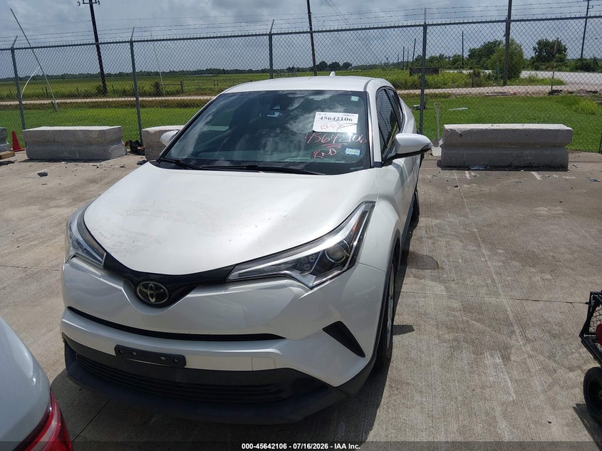2019 Toyota C-Hr Le VIN: JTNKHMBX0K1060016 Lot: 45642106