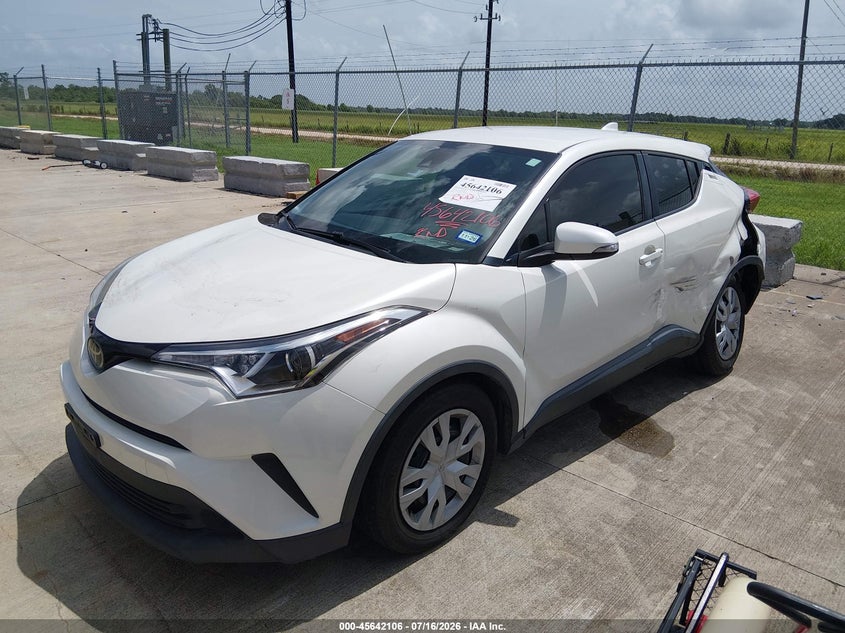 2019 Toyota C-Hr Le VIN: JTNKHMBX0K1060016 Lot: 45642106